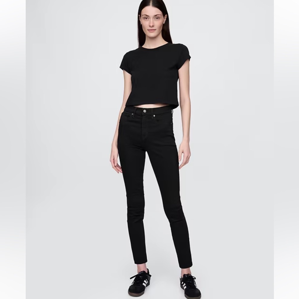 Articles of Society Black High Rise Skinny Jeans Size 25 Super Soft Stretch